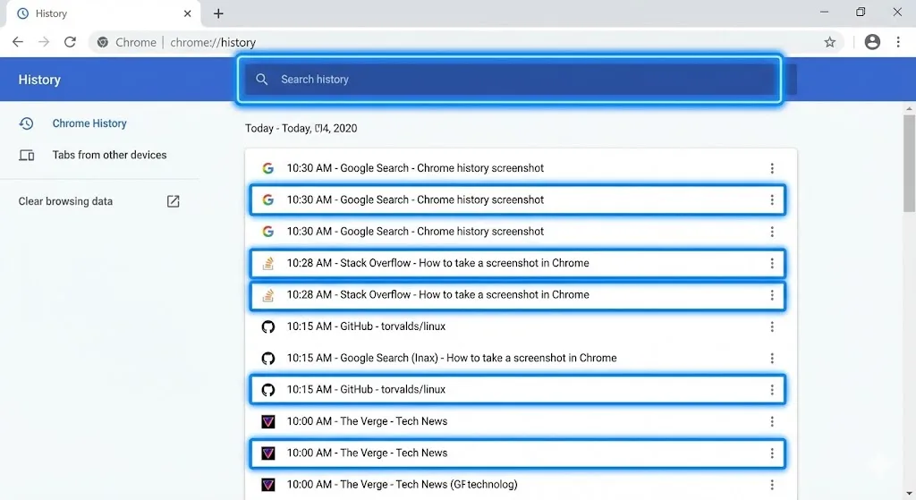 Right-click context menu on Chrome tab showing Add tab to new group option