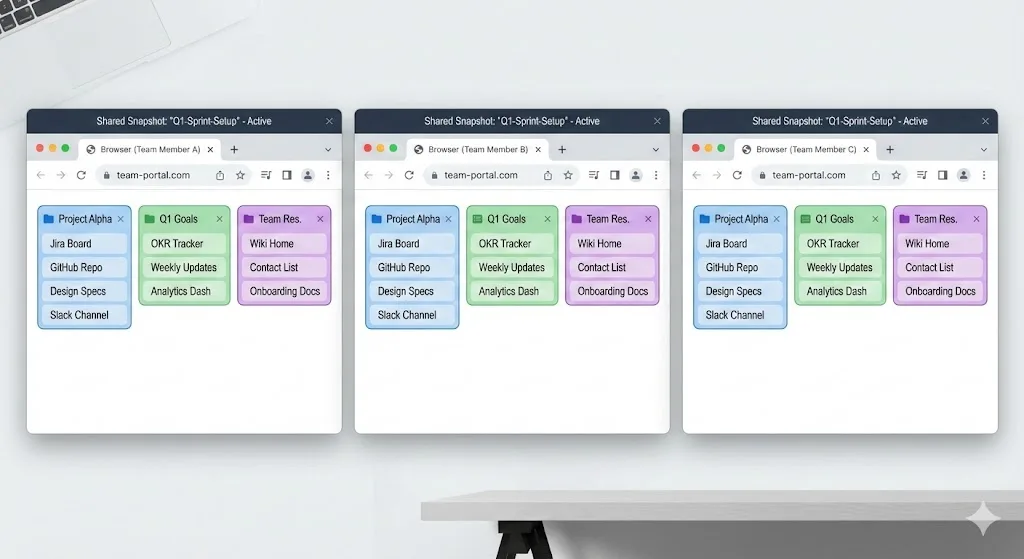 Profile switching between Work and Personal