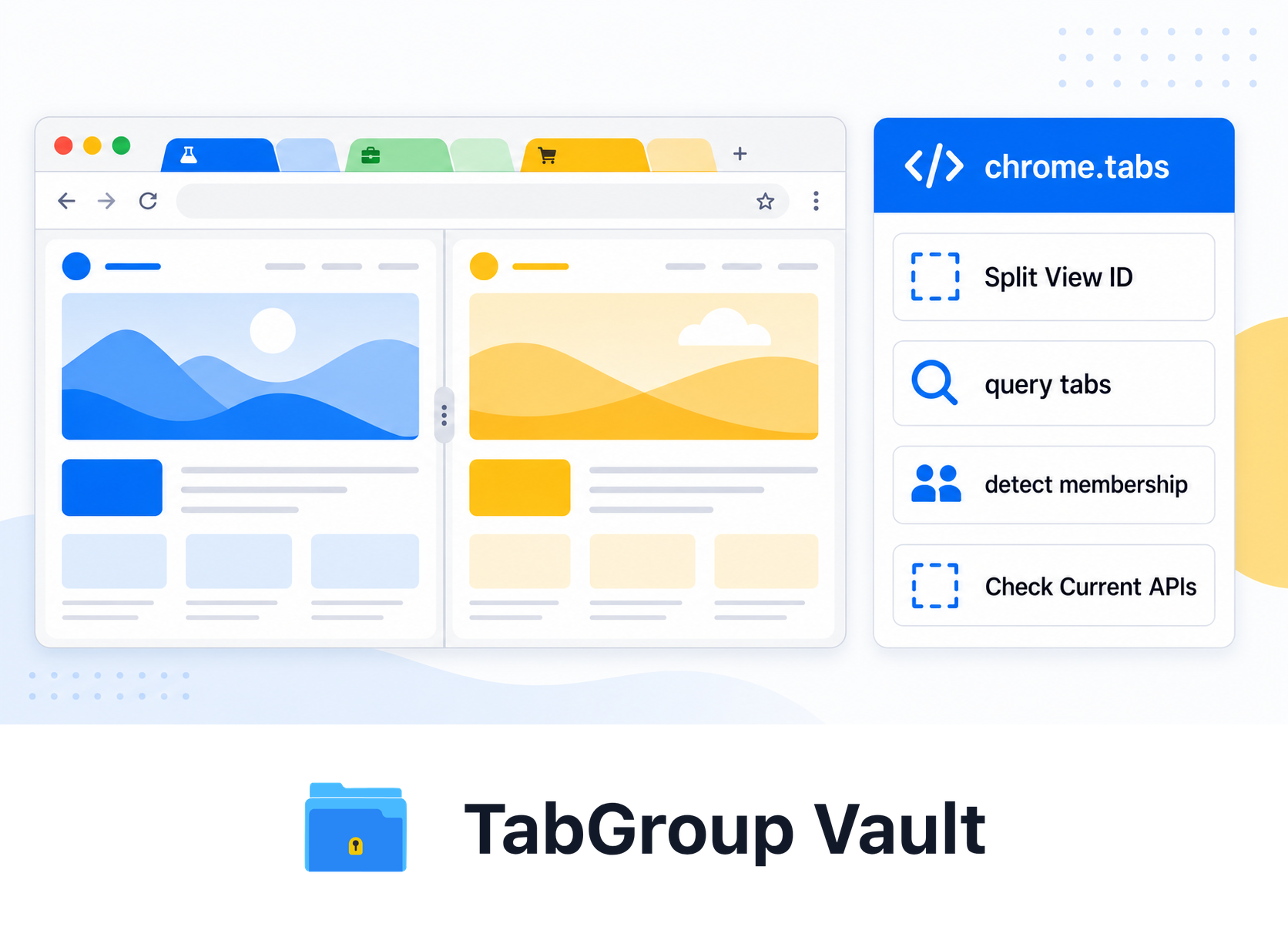 Chrome Split View and Extension APIs