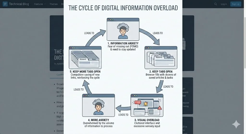 The tab hoarder's browser: 200+ tabs, nothing closed in months